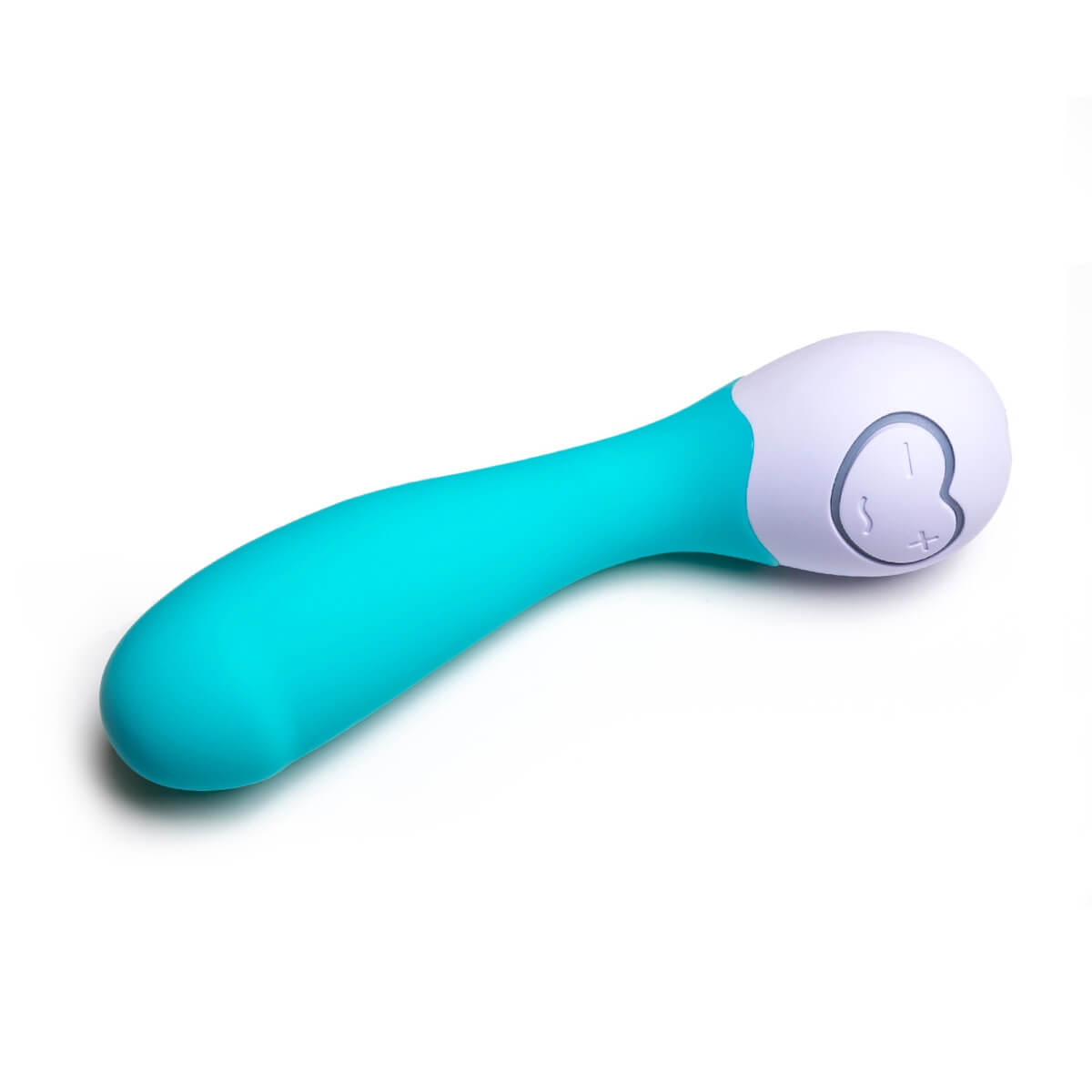 LOVELIFE BY OHMYBOD - CUDDLE - dobíjací mini vibrátor na bod G (tyrkysový)