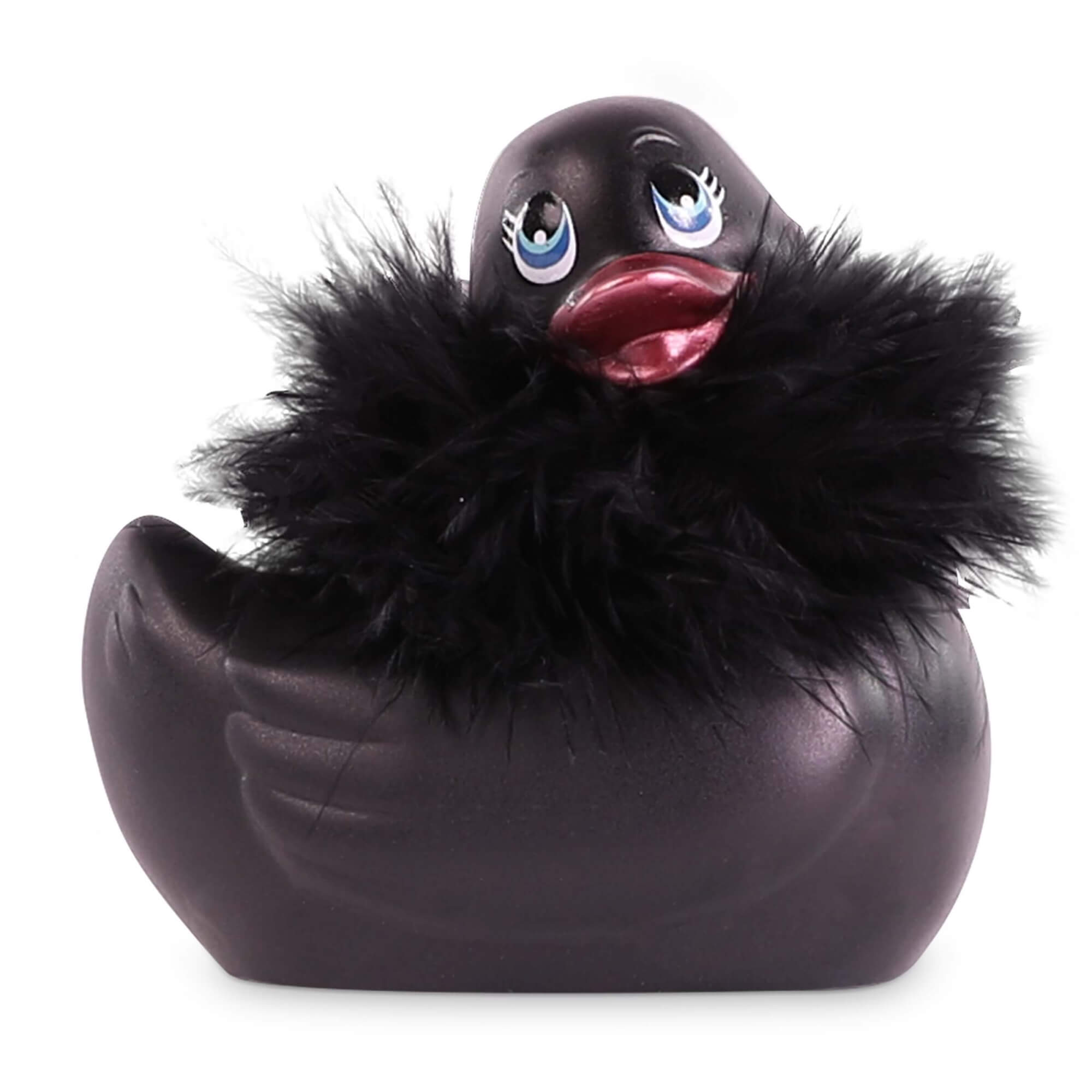 My Duckie Paris 2.0 - vibrátor na klitoris - hravá vodotesná kačička (čierna)